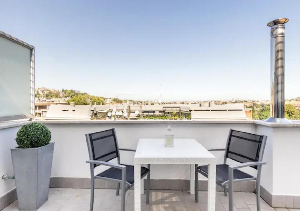 Terrace With Tiber View - Trastevere โรม ภายนอก รูปภาพ